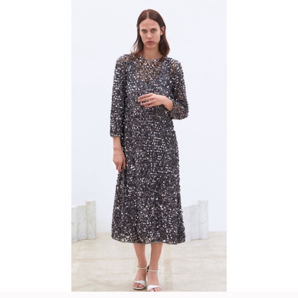 Limited edition sequin dress